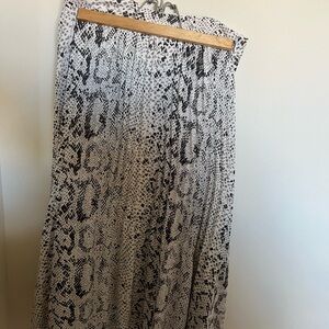 J Crew Midi Pleated Skirt